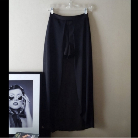 Urban Outfitters Dresses & Skirts - Long Black Sheer Maxi Skirt